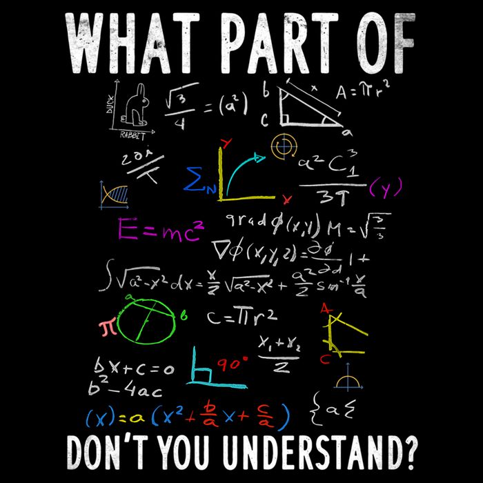 What Part Of Don't You Understand For Math Teacher Gift Cropped Pullover Crew
