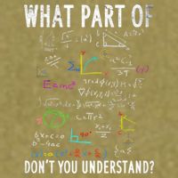 What Part Of Don't You Understand For Math Teacher Gift Garment-Dyed Women's Muscle Tee