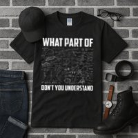 What Part Of Don't You Understand Funny Math Teacher Gift  , Tall T-Shirt