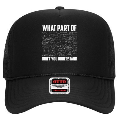 What Part Of Don't You Understand Funny Math Teacher Gift  , Trucker Hat