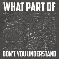 What Part Of Don't You Understand Funny Math Teacher Gift  , Vector Backpack