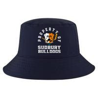 Women Property Of Sudbury Bulldog Funny Cool Comfort Performance Bucket Hat