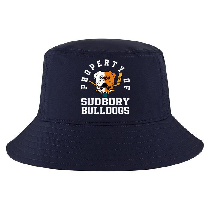 Women Property Of Sudbury Bulldog Funny Cool Comfort Performance Bucket Hat