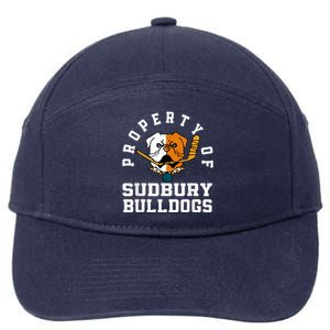 Women Property Of Sudbury Bulldog Funny 7-Panel Snapback Hat