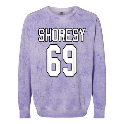 Women Property Of Sudbury Bulldog Funny Colorblast Crewneck Sweatshirt