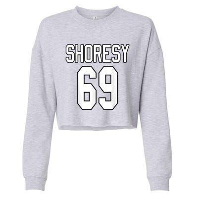 Women Property Of Sudbury Bulldog Funny Cropped Pullover Crew