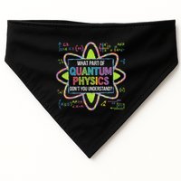 What Part Of Quantum Physics Funny Science Humor USA-Made Doggie Bandana