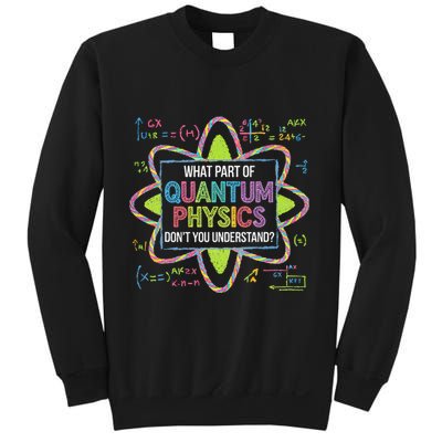 What Part Of Quantum Physics Funny Science Humor Sweatshirt
