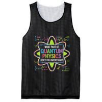 What Part Of Quantum Physics Funny Science Humor Mesh Reversible Basketball Jersey Tank