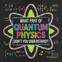 What Part Of Quantum Physics Funny Science Humor 25L Jumbo Tote