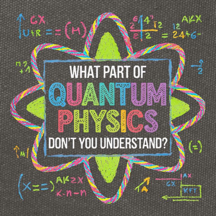 What Part Of Quantum Physics Funny Science Humor Cotton Canvas Backpack
