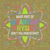 What Part Of Quantum Physics Funny Science Humor Garment-Dyed Women's Muscle Tee
