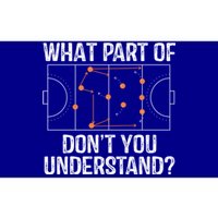 What Part Of Dont You Understand Field Hockey Coach Player Meaningful Gift Bumper Sticker