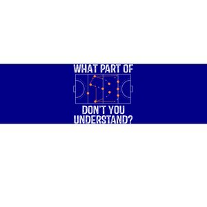 What Part Of Dont You Understand Field Hockey Coach Player Meaningful Gift Bumper Sticker