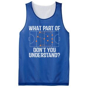 What Part Of Dont You Understand Field Hockey Coach Player Meaningful Gift Mesh Reversible Basketball Jersey Tank