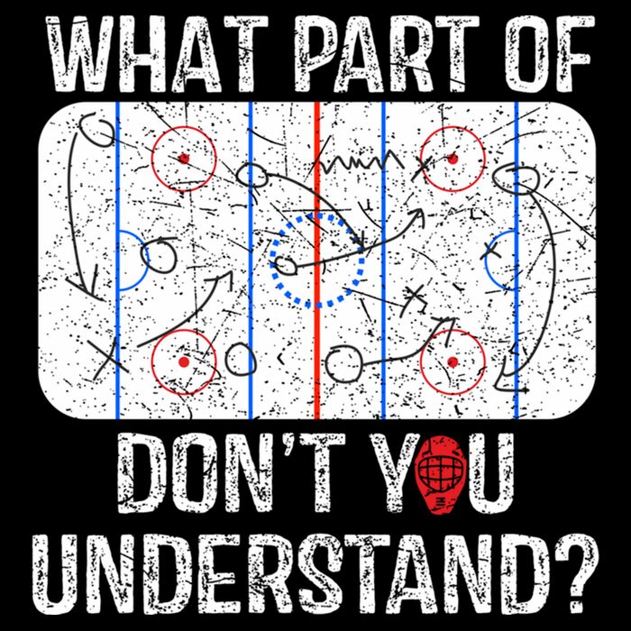 What Part Of DonT You Understand Funny Hockey Mom Dad Coach Gift Doggie Tank