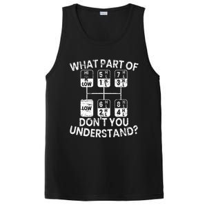 What Part Of Don't You Understand Funny Trucker Truck Driver PosiCharge Competitor Tank