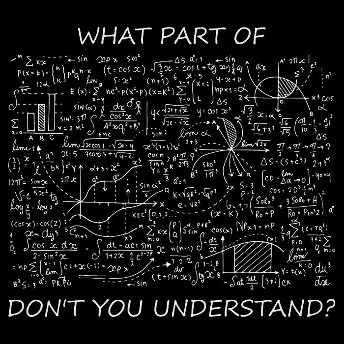 What Part Of Math Don't You Understand Mousepad