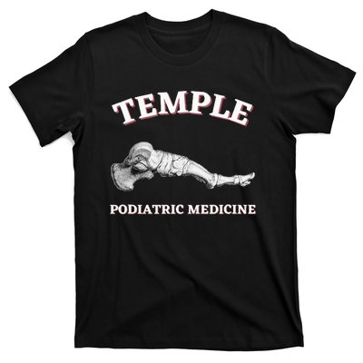 Wo Podiatry Podiatrist Podiatric Medicine Temple T-Shirt