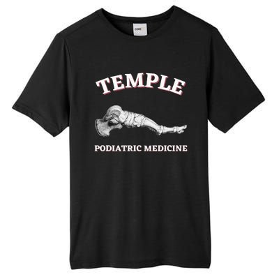 Wo Podiatry Podiatrist Podiatric Medicine Temple Tall Fusion ChromaSoft Performance T-Shirt