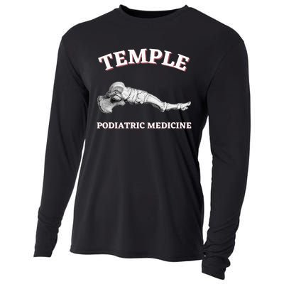 Wo Podiatry Podiatrist Podiatric Medicine Temple Cooling Performance Long Sleeve Crew