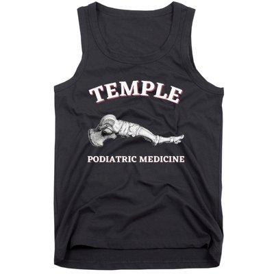 Wo Podiatry Podiatrist Podiatric Medicine Temple Tank Top