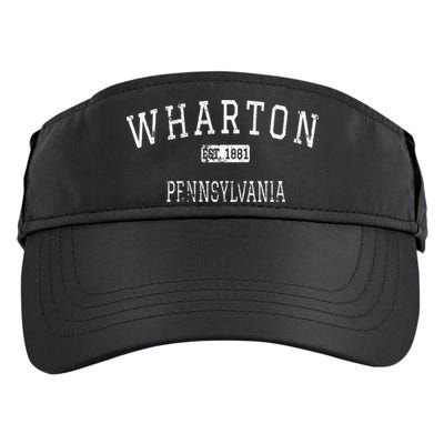 Wharton Pennsylvania Potter County Pa Vintage Adult Drive Performance Visor