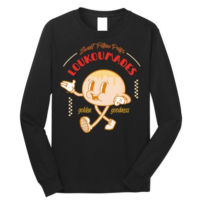 Weet Pillow Purrs Loukoumades Golden Goodness Long Sleeve Shirt