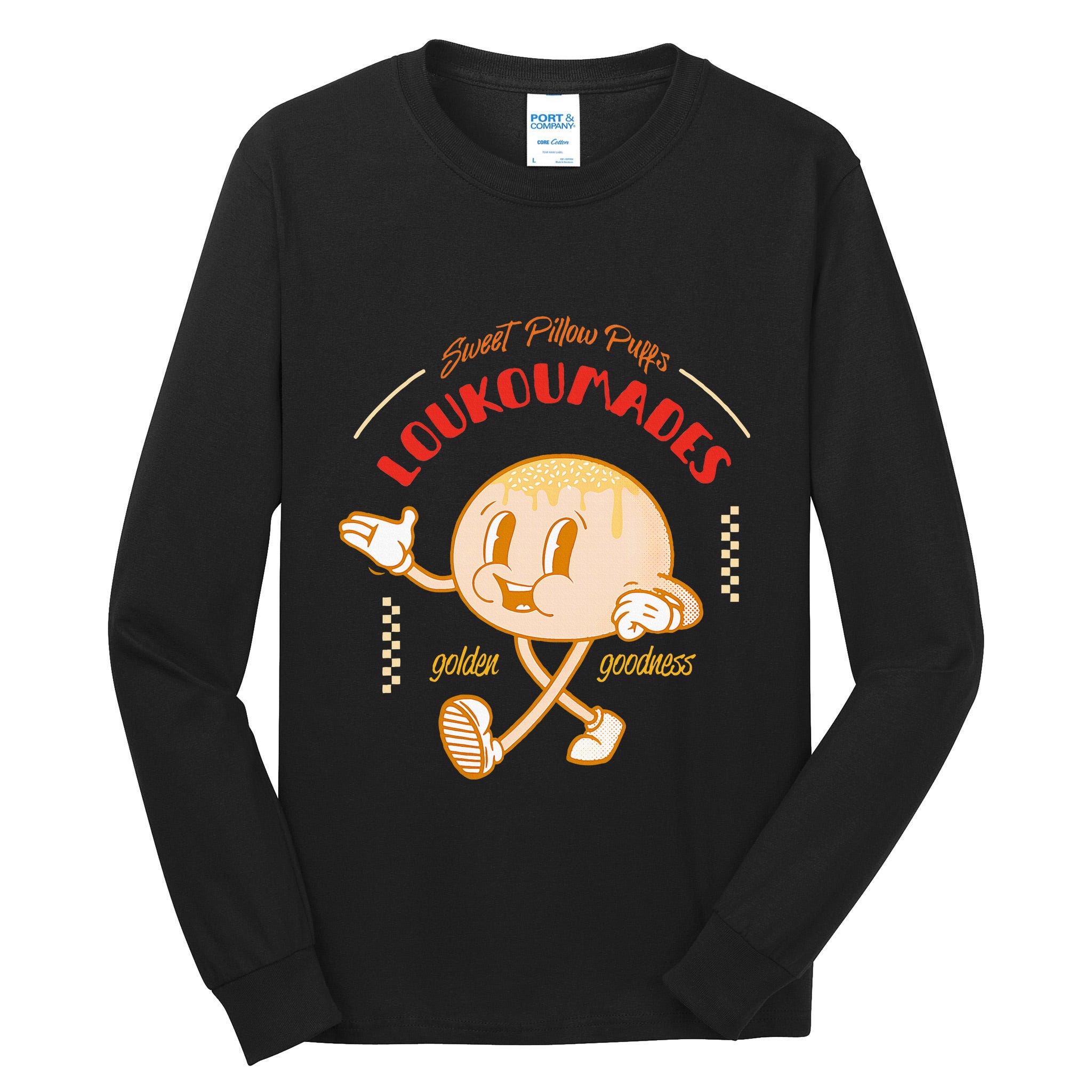 Weet Pillow Purrs Loukoumades Golden Goodness Tall Long Sleeve T-Shirt