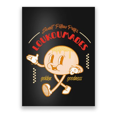 Weet Pillow Purrs Loukoumades Golden Goodness Poster