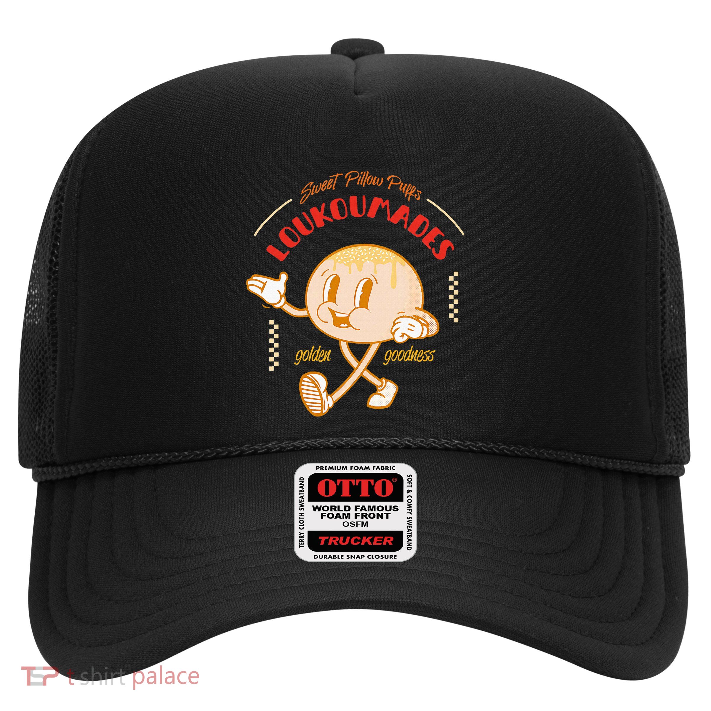 Weet Pillow Purrs Loukoumades Golden Goodness Trucker Hat