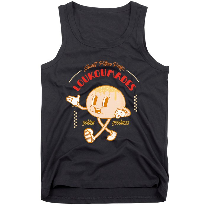 Weet Pillow Purrs Loukoumades Golden Goodness Tank Top