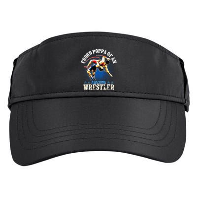 Wrestling Proud Poppa Of An Awesome Wrestler Backside Adult Drive Performance Visor