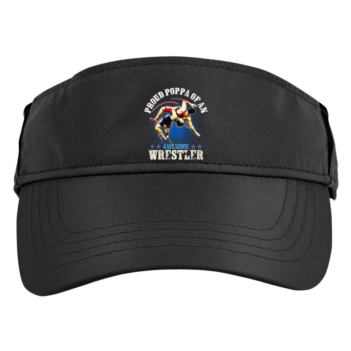 Wrestling Proud Poppa Of An Awesome Wrestler Backside Adult Drive Performance Visor