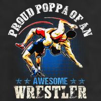 Wrestling Proud Poppa Of An Awesome Wrestler Backside Adult Drive Performance Visor