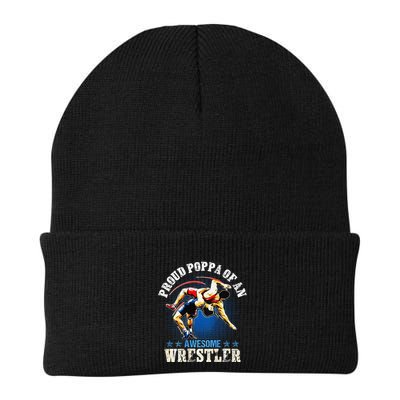 Wrestling Proud Poppa Of An Awesome Wrestler Backside Beanie