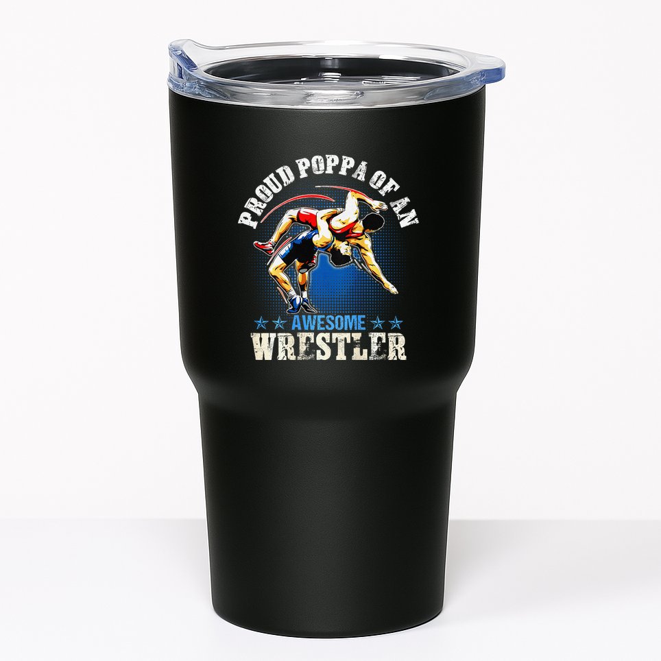 Wrestling Proud Poppa Of An Awesome Wrestler Backside Tumbler