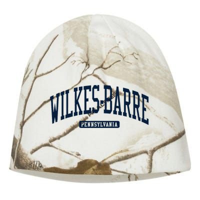 Wilkesbarre Pennsylvania Pa College University Style Kati - Camo Knit Beanie