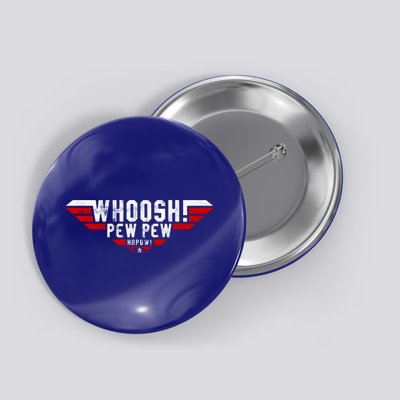 Whoosh! Pew Pew Funny Logo Button
