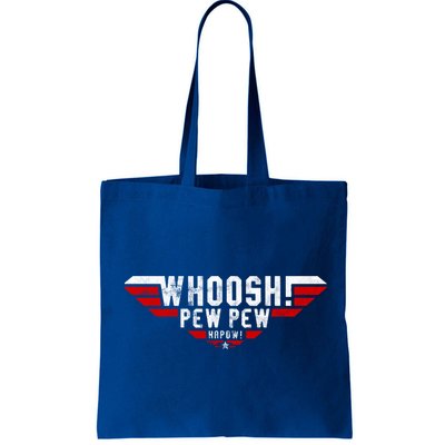 Whoosh! Pew Pew Funny Logo Bag