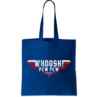 Whoosh! Pew Pew Funny Logo Bag