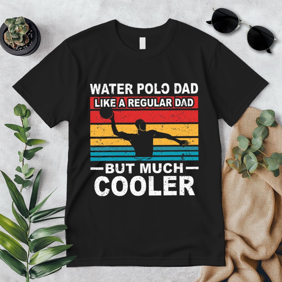 Water Polo Player Father Water Polo Sport Dad Premium T-Shirt