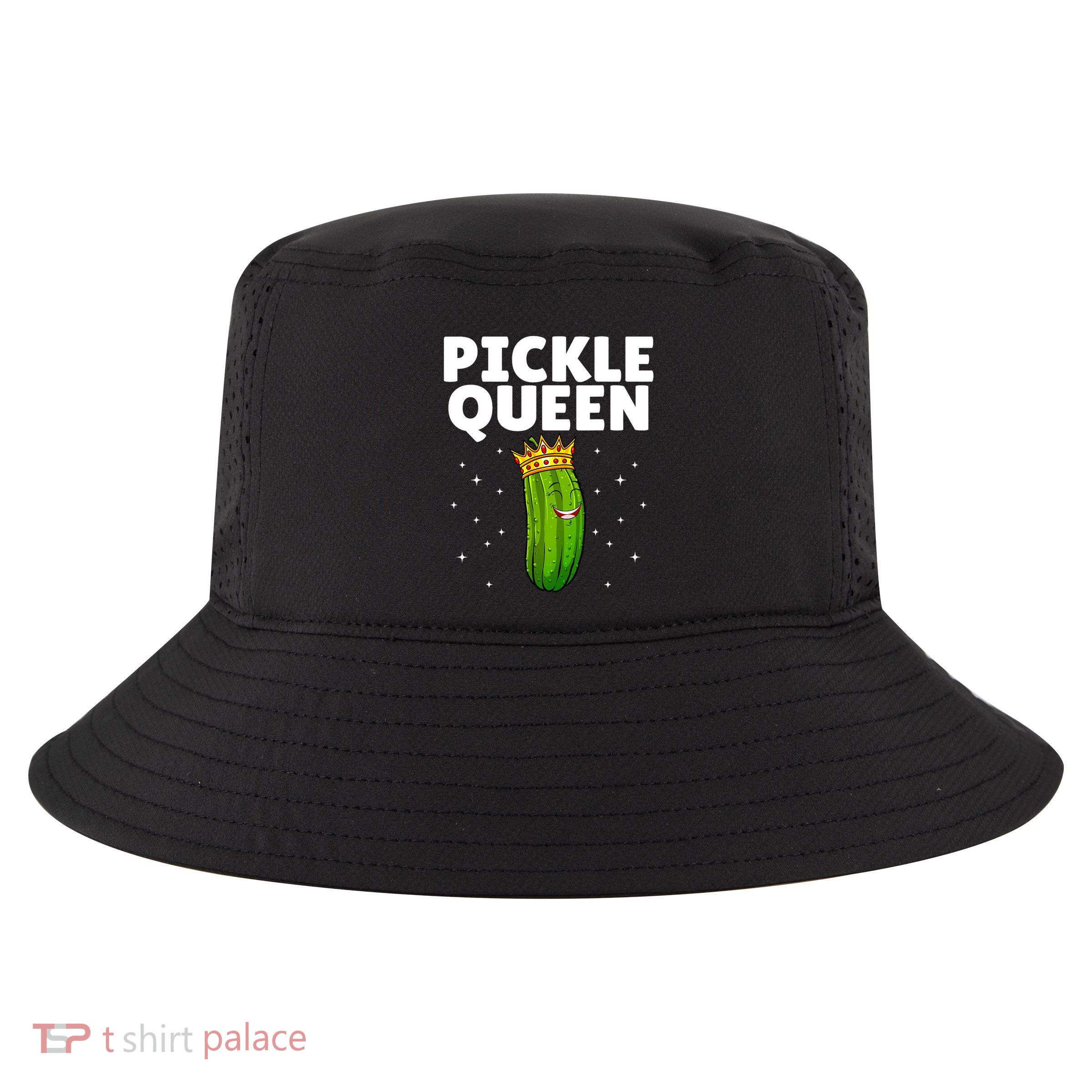Women Pickle Queen Girl Cucumber Pickle Lover Gift Cool Comfort Performance Bucket Hat