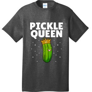 Women Pickle Queen Girl Cucumber Pickle Lover Gift T-Shirt