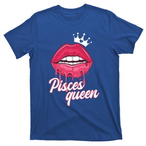 Wo Pisces Queen Pisces Zodiac Sign Gift T-Shirt