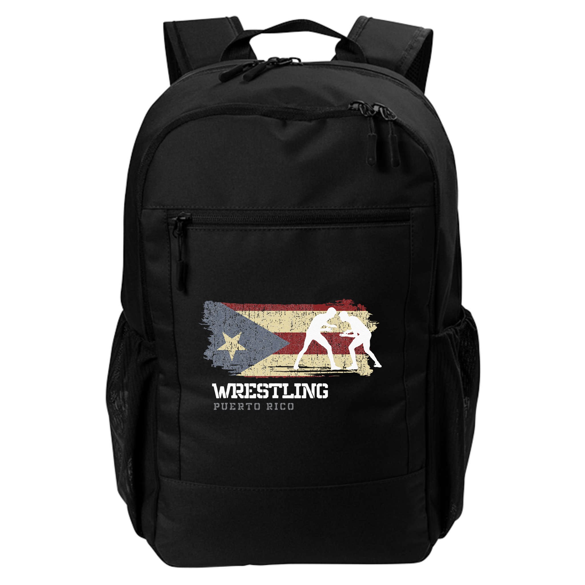 Wrestling Puerto Rico Combat Sports Player Wrestling Backpack