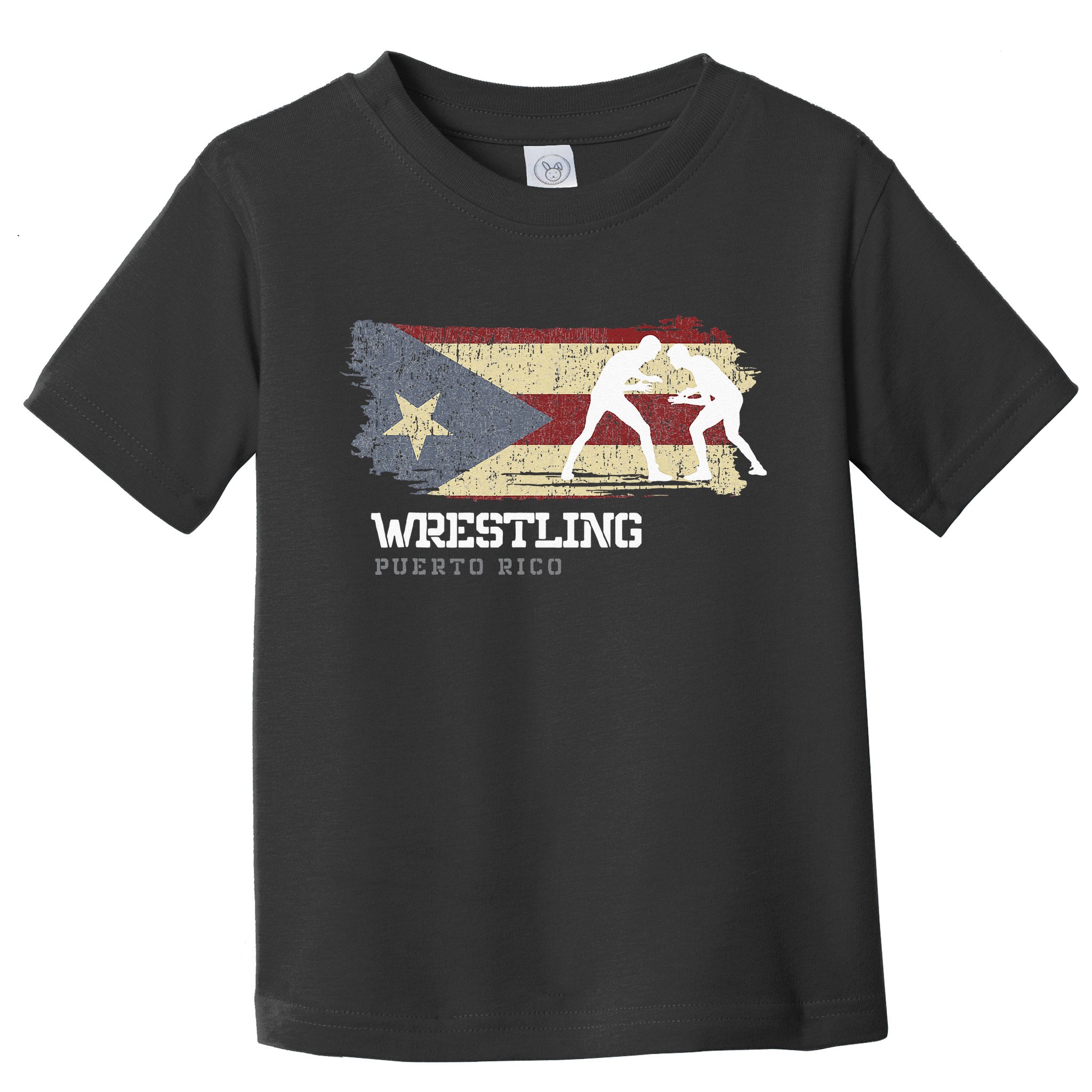 Wrestling Puerto Rico Combat Sports Player Wrestling Toddler T-Shirt