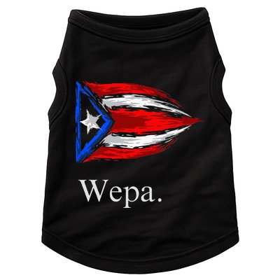 Wepa Puerto Rico Vintage Flag Doggie Tank