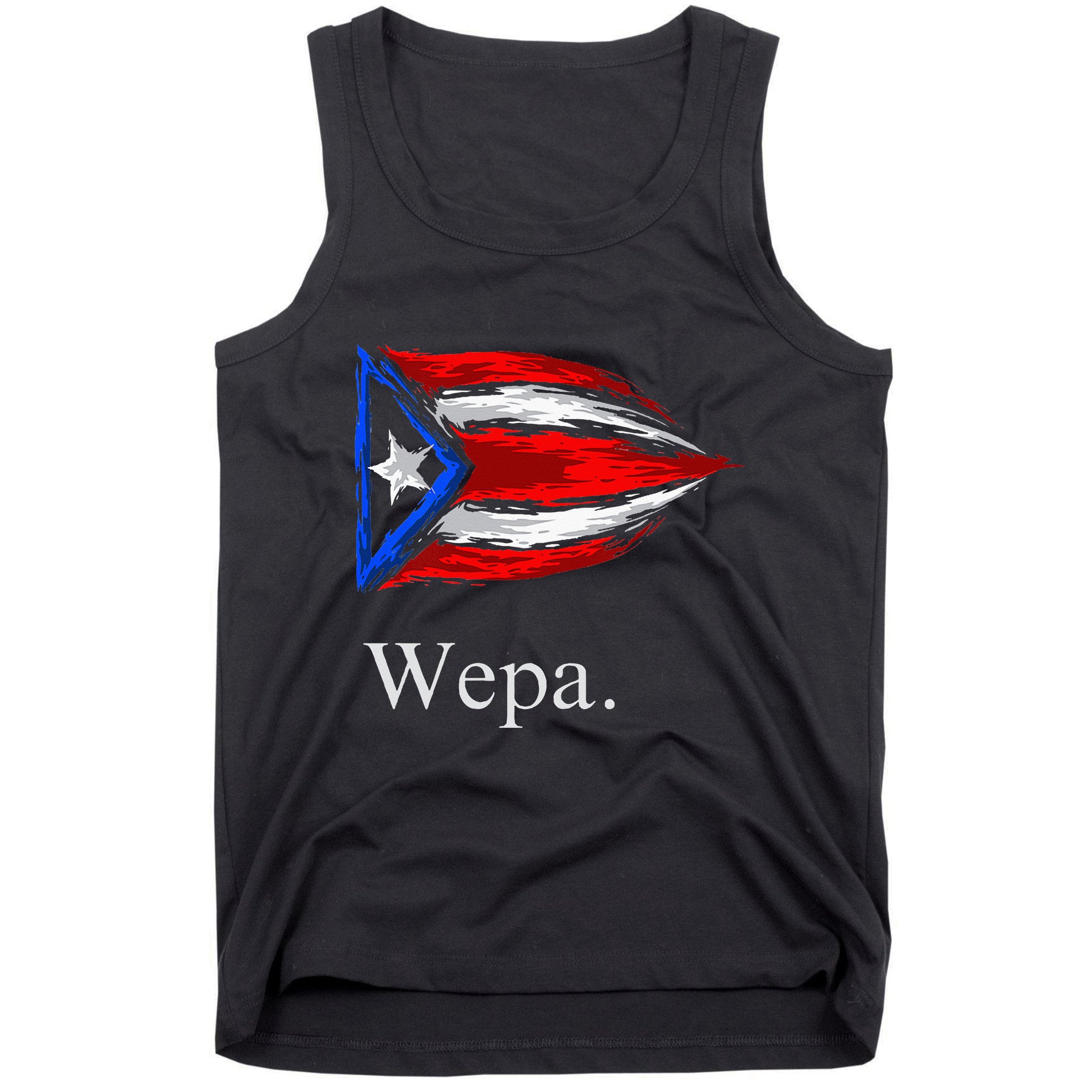 Wepa Puerto Rico Vintage Flag Tank Top