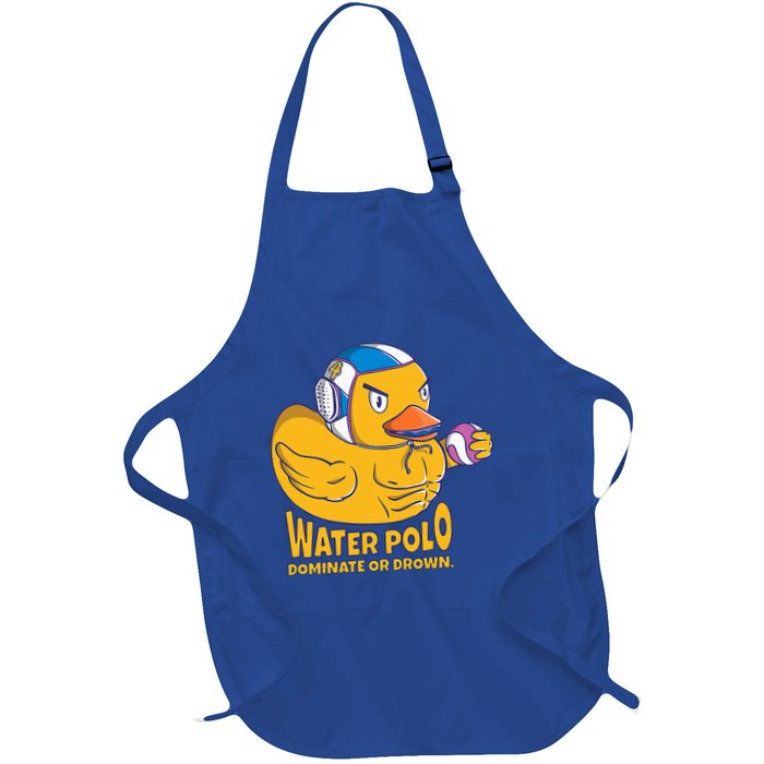 Water Polo Rubber Duck Dominate Or Drown On Apron
